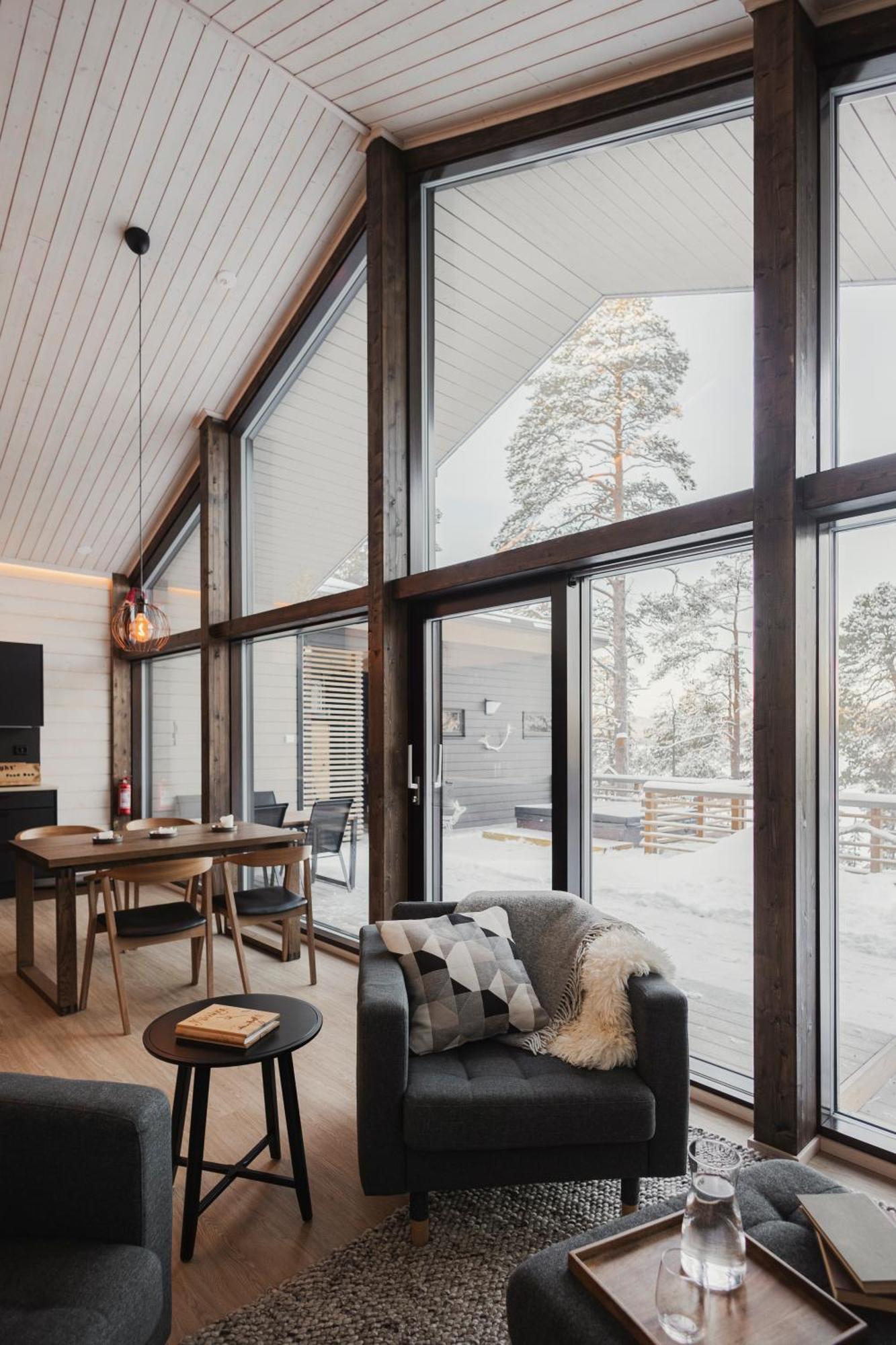 Norlight Cottages Ivalo - Tuli Eksteriør billede