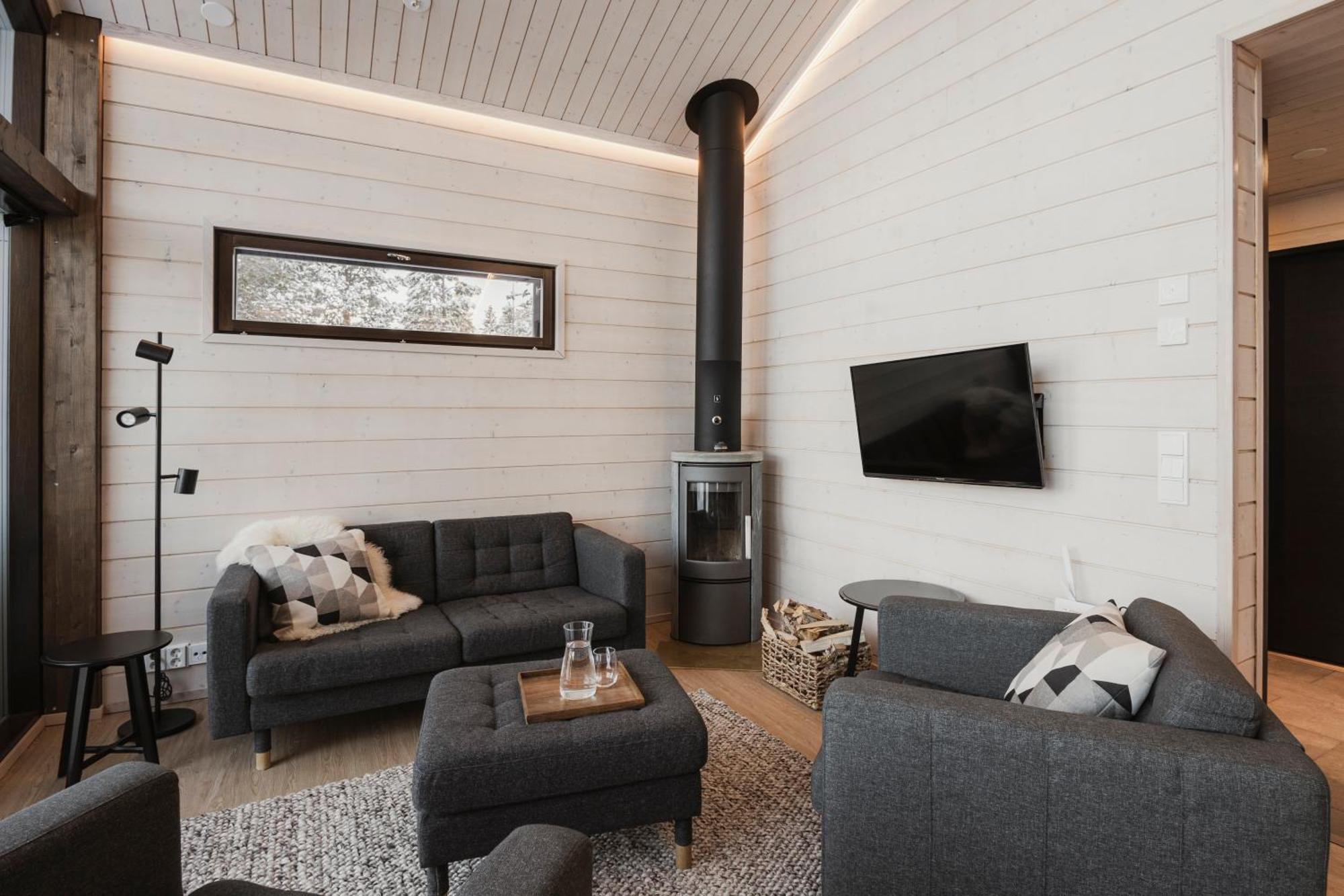 Norlight Cottages Ivalo - Tuli Eksteriør billede