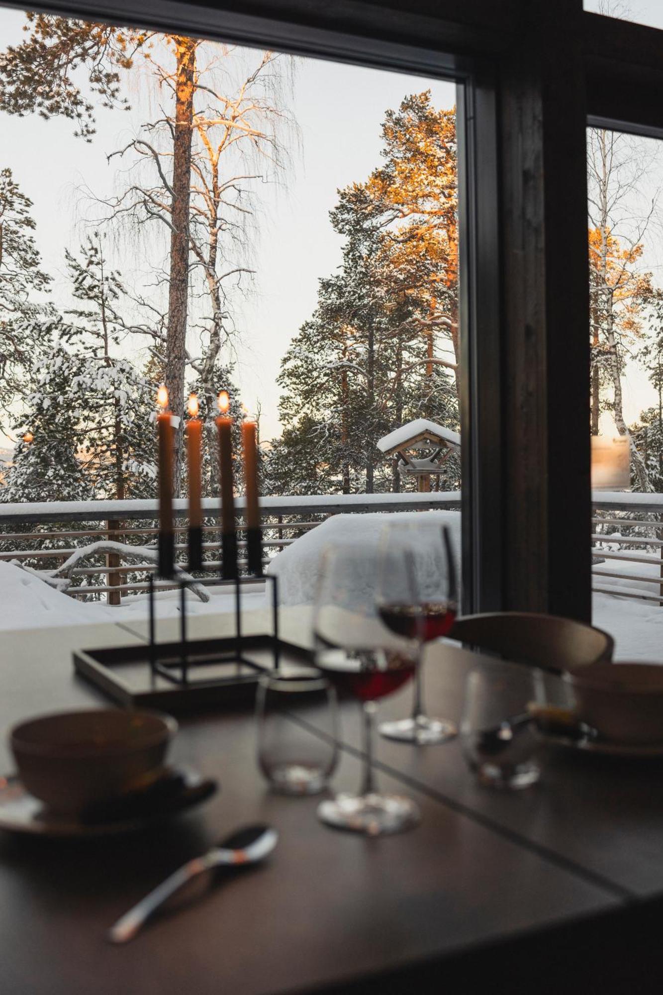 Norlight Cottages Ivalo - Tuli Eksteriør billede