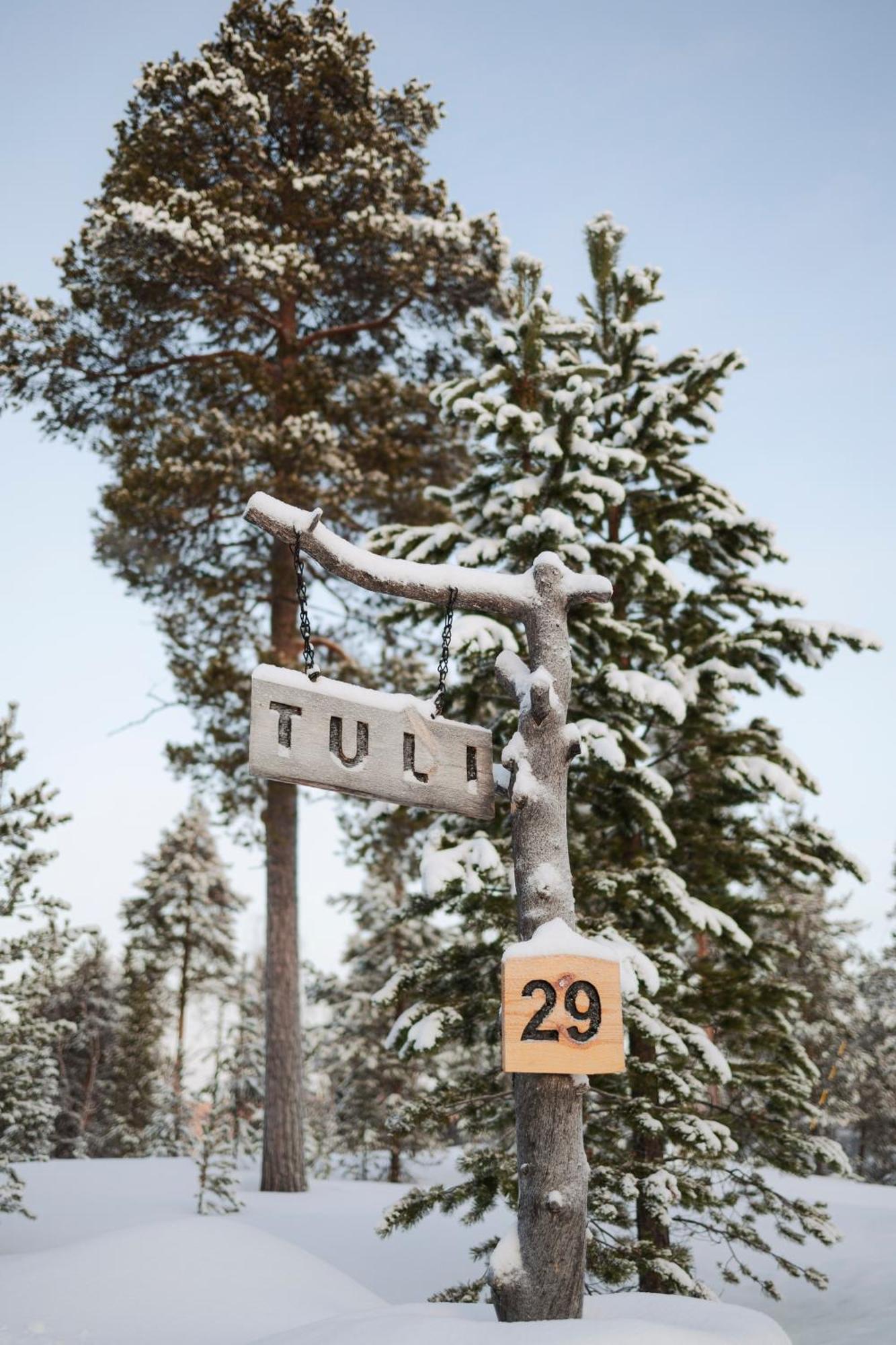 Norlight Cottages Ivalo - Tuli Eksteriør billede