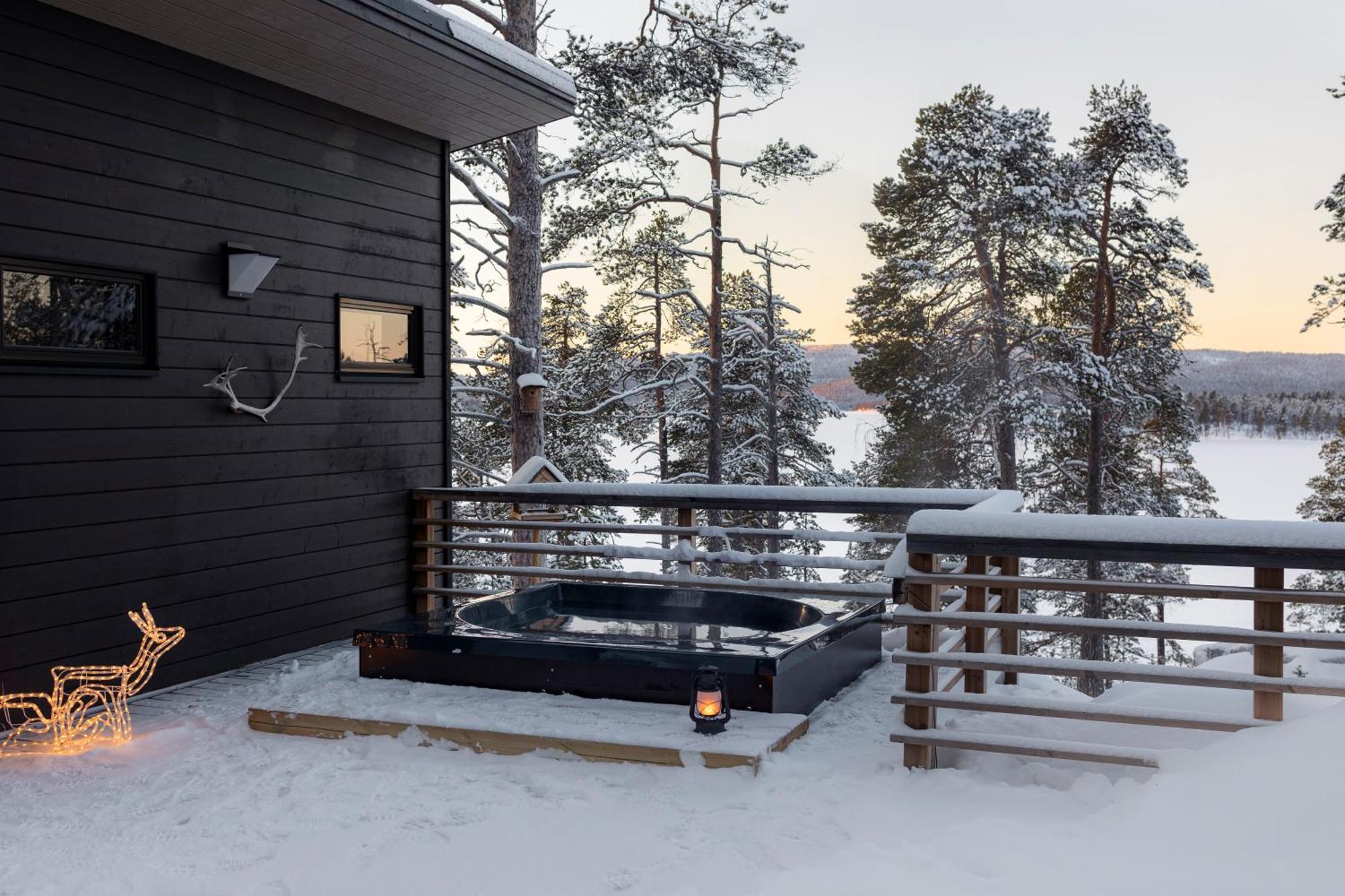 Norlight Cottages Ivalo - Tuli Eksteriør billede