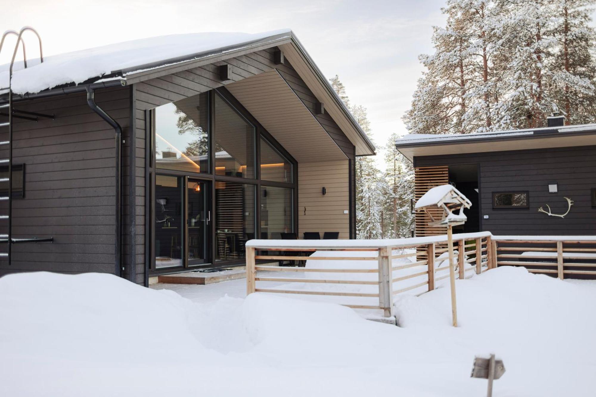 Norlight Cottages Ivalo - Tuli Eksteriør billede