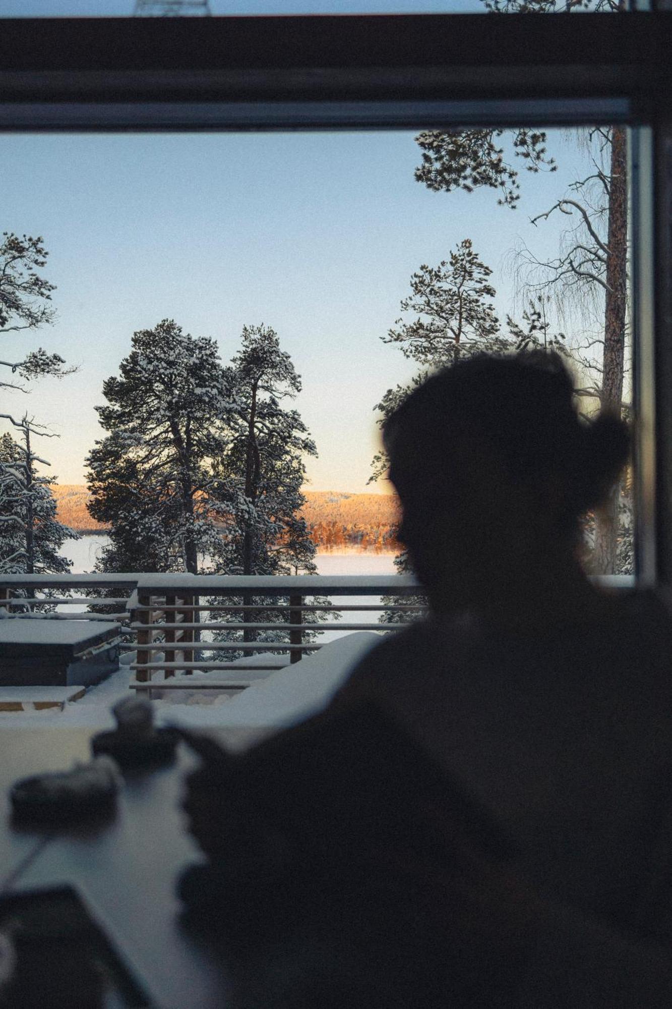 Norlight Cottages Ivalo - Tuli Eksteriør billede